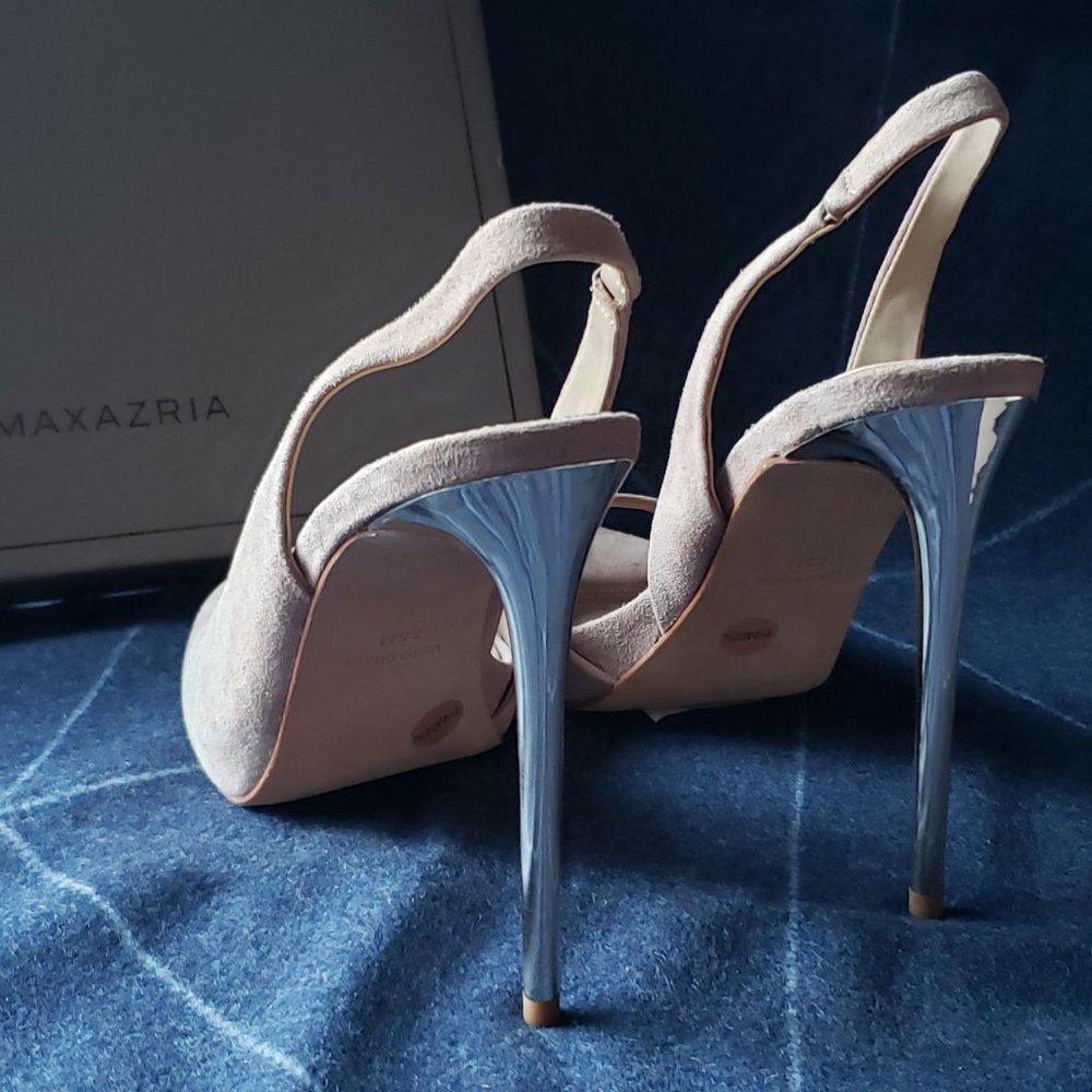 BCBG Sexy Silver Spikes